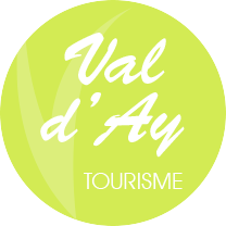 Page d'accueil du site partenaire Office de tourisme du Val d'Ay